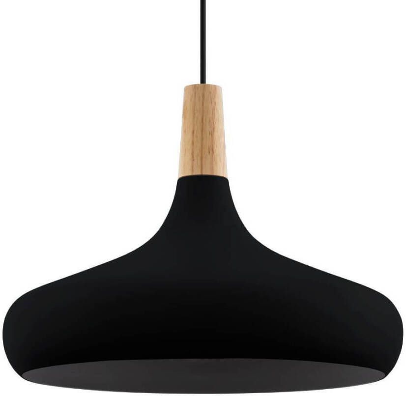 EGLO Sabinar Hanglamp E27 Ø 40 Cm Zwart/bruin