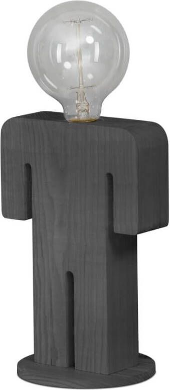 ETH Houten nachtkastlampje Adam Grey 05 TL3288 99