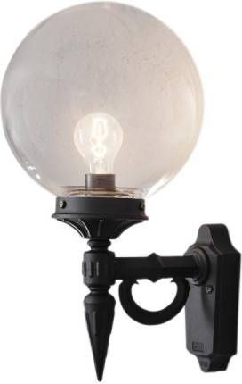 Konstsmide Buitenlamp 'Orion' Wandlamp, E27 max 60W / 230V, kleur Zwart