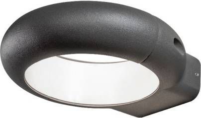 Konstsmide Buitenlamp 'Rovigo' Wandlamp, PowerLED 5W / 230V, kleur Antraciet