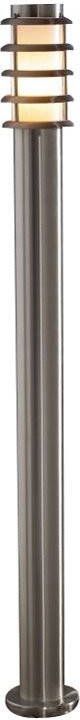 Konstsmide Buitenlamp Trento Staand 110cm, E27 Max 11w, Rvs