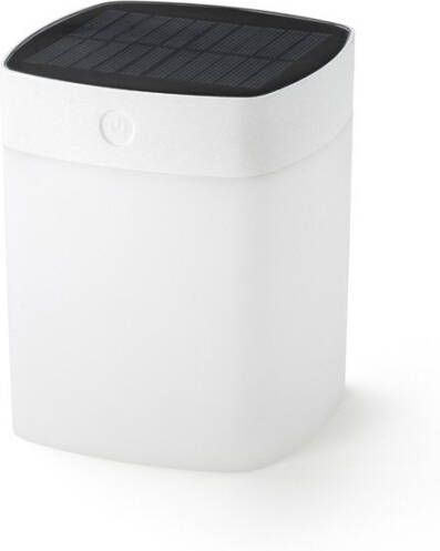 KonstSmide Solar tafellamp Asissi 14, 5cm wit 7806 202
