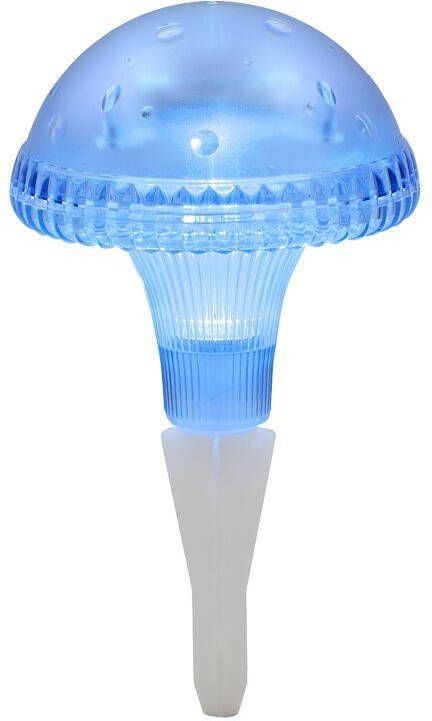 KonstSmide Solar tuinlampje Assisi blauw 7663 400