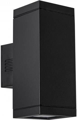 KS Verlichting Wandverlichting Solid XL Up & Down buitenlamp zwart