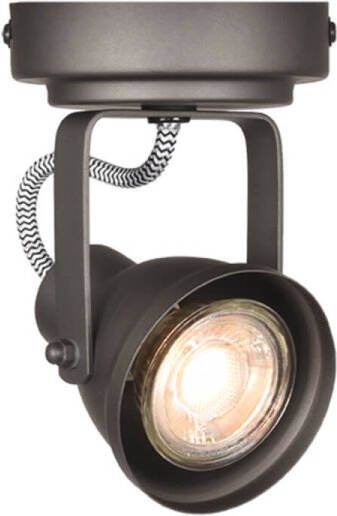 LABEL51 LED Spot Max 1 Light 8, 5 x 8, 5 x 13 cm Burned Steel