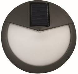 Luxform Solar LED wandlamp voor buiten Pasadena anthraciet 38187