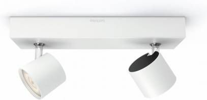 Philips Spotlamp Star 2 lichts wit 5624231P0