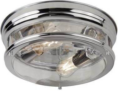 Searchlight Plafondlamp Edinburgh in glanzend chroom