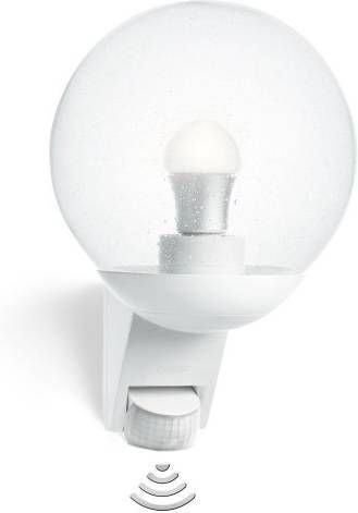 Steinel Wandlamp Buitenverlichting L 585 Wit | E27 Max 60W Bewegings en lichtsensor online kopen