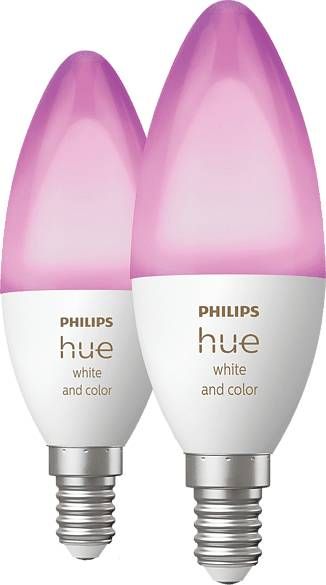 Philips Hue E14 5W White and Color set van 2 929002294205