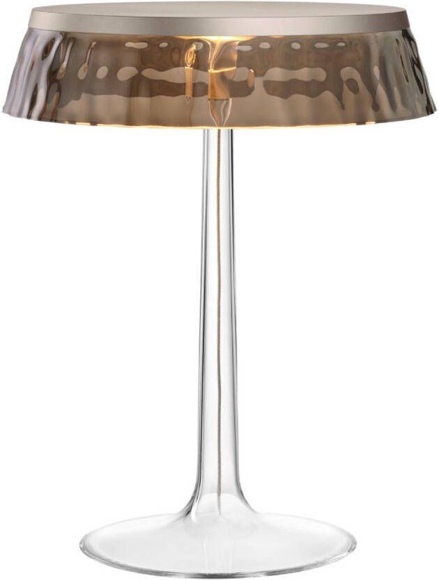 FLOS Bon Jour Tafellamp Mat Chroom Fume