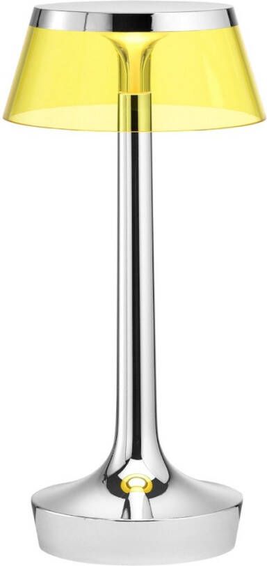 FLOS Bon Jour Unplugged Tafellamp Chroom Geel