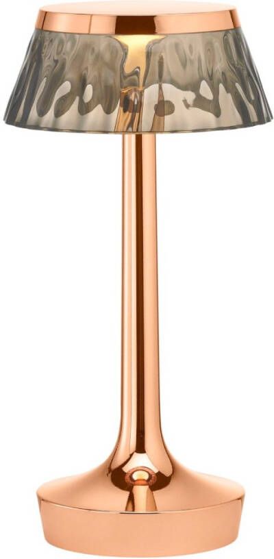 FLOS Bon Jour Unplugged Tafellamp Koper Fume