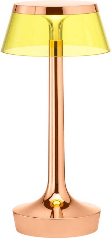 FLOS Bon Jour Unplugged Tafellamp Koper Geel