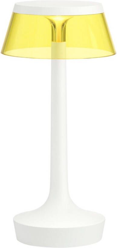 FLOS Bon Jour Unplugged Tafellamp Wit Geel