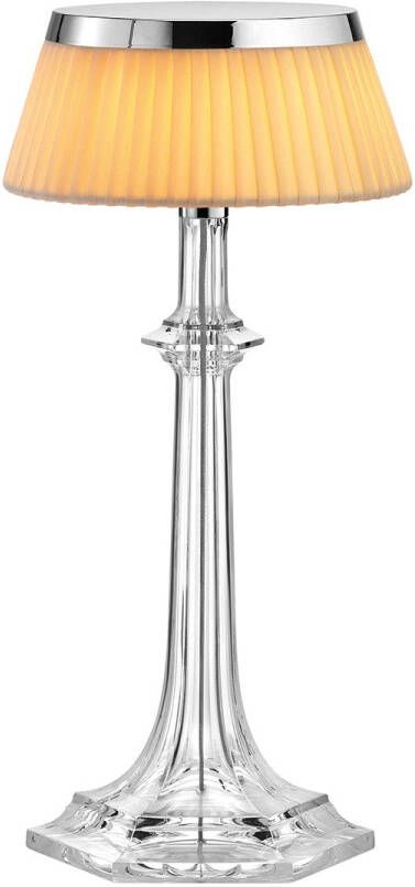 FLOS Bon Jour Versailles Small Tafellamp Chroom/Stof