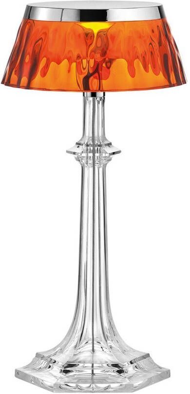 FLOS Bon Jour Versailles Small Tafellamp Chroom/Amber