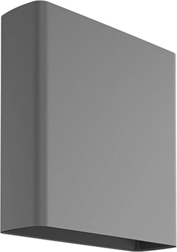 FLOS Climber Down 175 Outdoor Wandlamp Antraciet Stralingshoek 14°