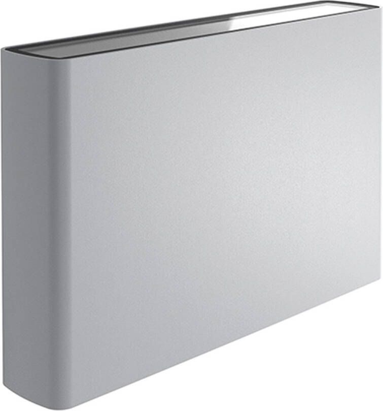 FLOS Climber Up&Down 275 Outdoor Wandlamp Grijs Stralingshoek 70°