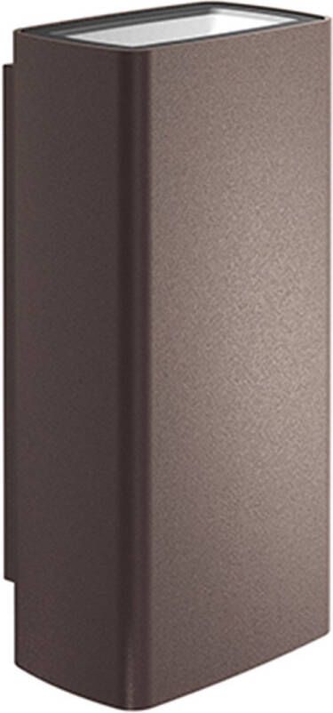 FLOS Climber Up&Down 87 Outdoor Wandlamp Bruin Stralingshoek 14°