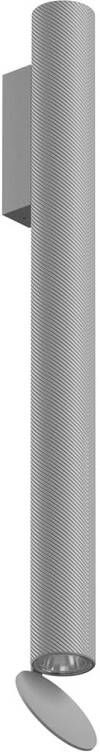 FLOS Flauta H500 Outdoor LED Wandlamp Spiga Grijs