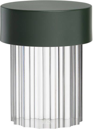 FLOS Last Order Tafellamp Geribbeld Mat Groen
