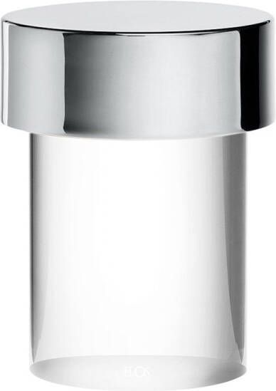 Flos Last Order Clear tafellamp LED oplaadbaar zilver