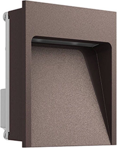 FLOS My Way Outdoor Wandlamp 110x100 Bruin 2700K