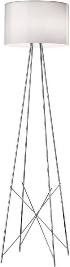 FLOS Ray F2 Vloerlamp Grijs Glas