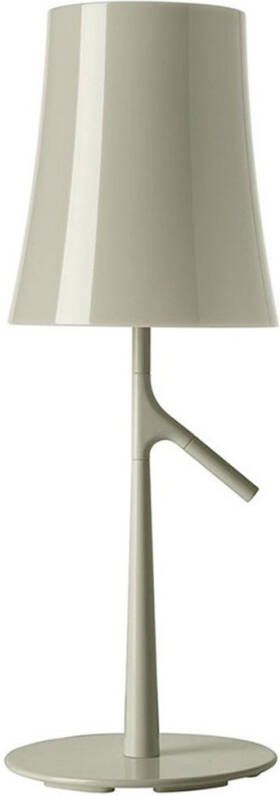 Foscarini Birdie Piccola tafellamp met aan-/uitschakelaar grijs