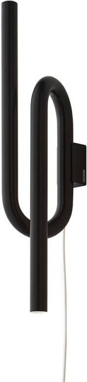 Foscarini Tobia Wandlamp Zwart/Met snoer