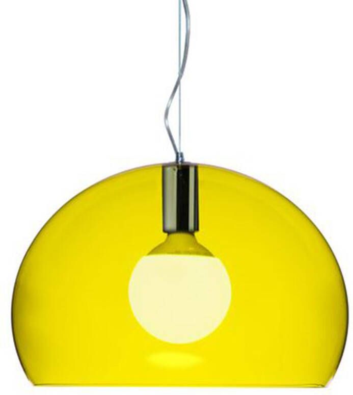 Kartell FL/Y Lamp Small Geel