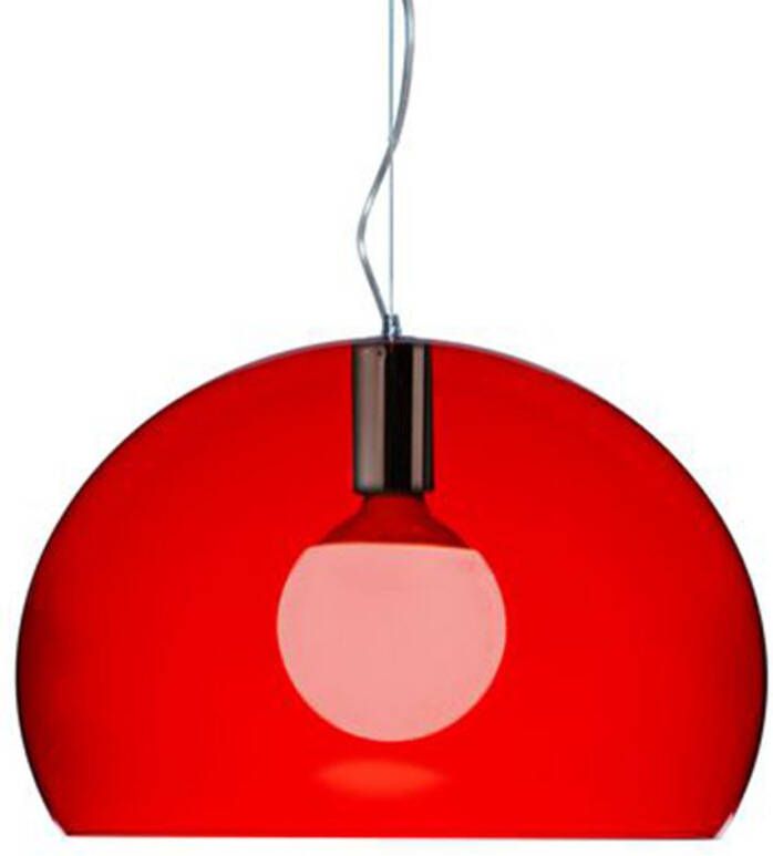 Kartell FL/Y Lamp Small Rood