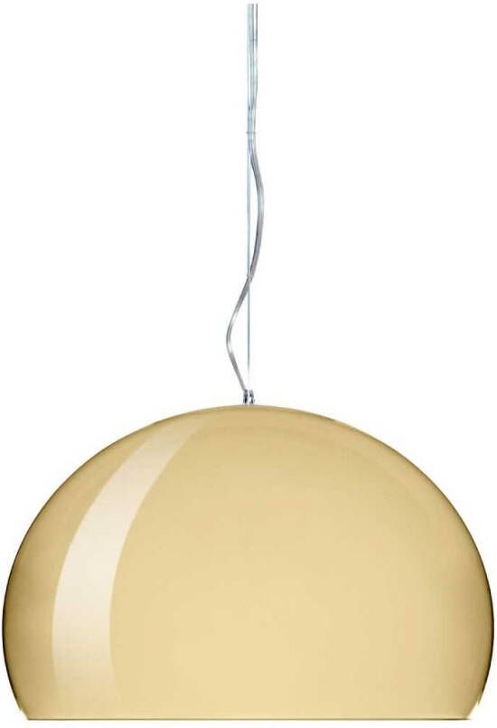 Kartell Lartell FL/Y Metal Lamp Small Goud