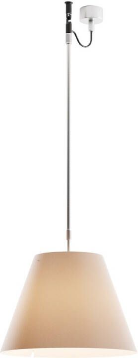 Luceplan Costanza Hanglamp Aluminium Shaded Stone Lampenkap