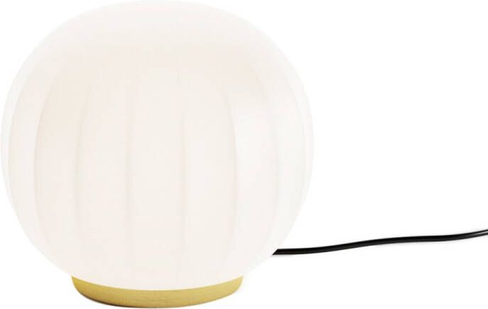 Luceplan Lita Tafellamp Messing Diameter Glas 18 cm Snoerdimmer