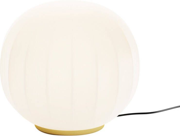 Luceplan Lita Tafellamp Messing Diameter Glas 30 cm Snoerdimmer