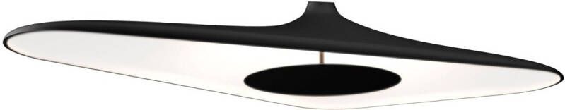 Luceplan Soleil Noir Plafondlamp Zwart Wit