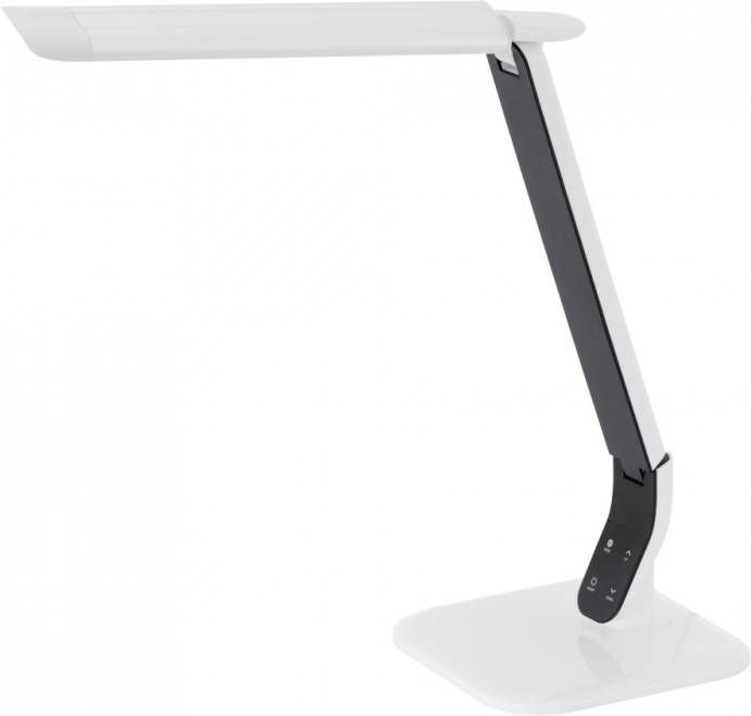 EGLO Sellano Tafellamp LED 43 cm Wit, Zwart Dimbaar