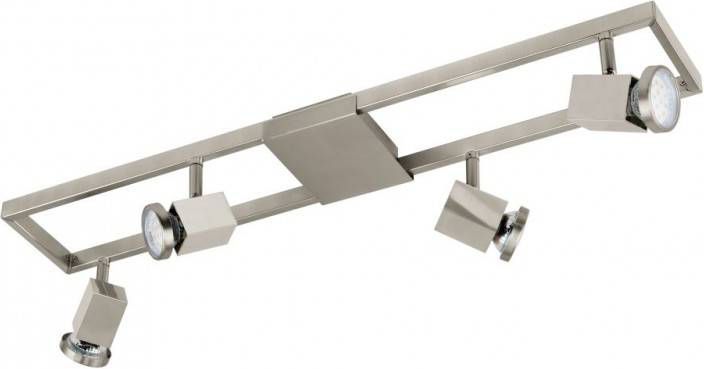 EGLO  Zeraco   Spot   4 Lichts   Nikkel Mat