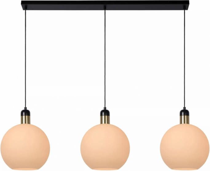 Lucide Julius hanglamp 105cm 3x E27 wit