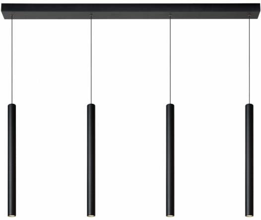 Lucide Lorenz Hanglamp Led Dimb. 4x4w 3000k Zwart