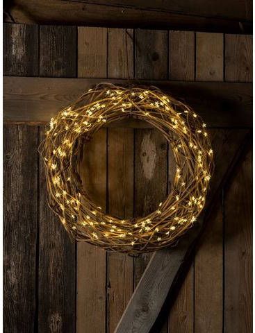 KONSTSMIDE Led lichtgordijn Led sterrenkrans, 10 strengen à 20 dioden(1 stuk )