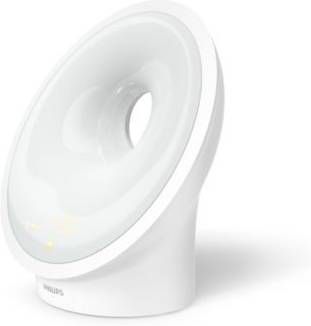 Philips Daglichtwekker Sleep and Wake up Light HF3650/01 met gesimuleerde zonsop en ondergang, relaxbreath voor ontspannen slaap, 7 weksignalen en fm radio
