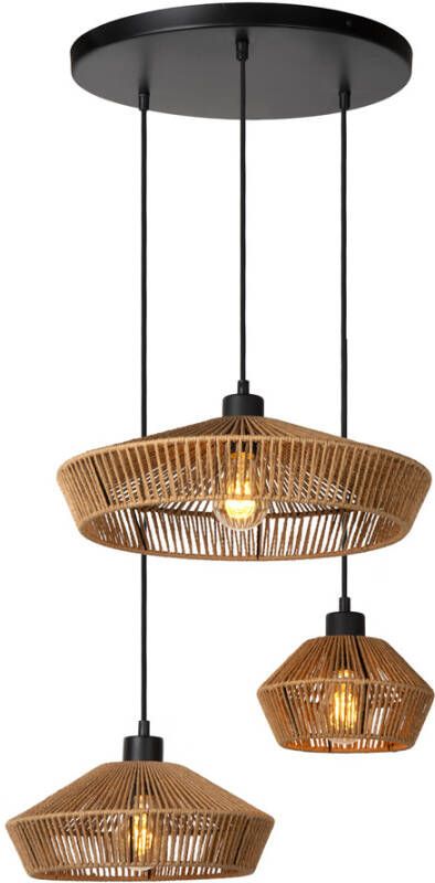 Lucide  YUNKAI Hanglamp   Licht hout