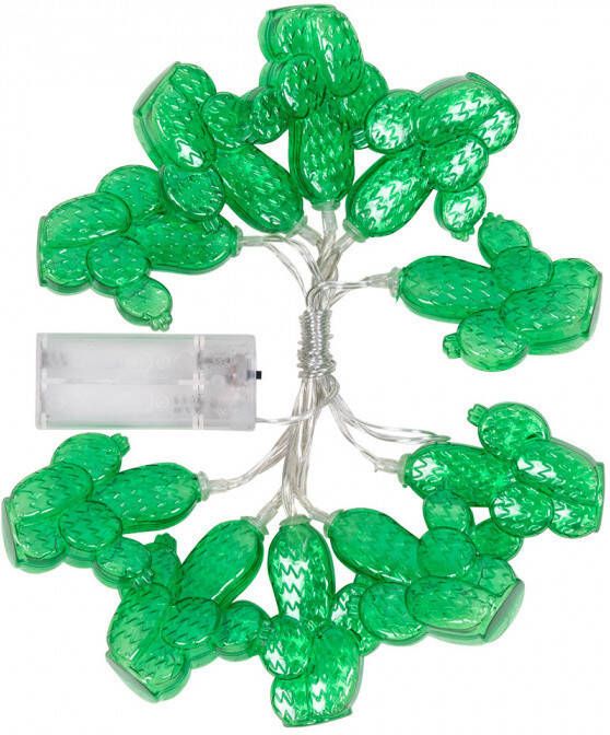 Boland Lichtsnoer Cactussen 140 Cm Polystyreen Groen