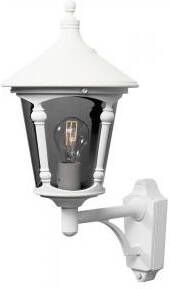 KonstSmide Klassieke muurlamp Virgo Up wit 571 250