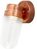 Konstsmide Buitenlamp 'Vega 3' Wandlamp, PowerLED 1 x 8W / 230V, kleur Koper