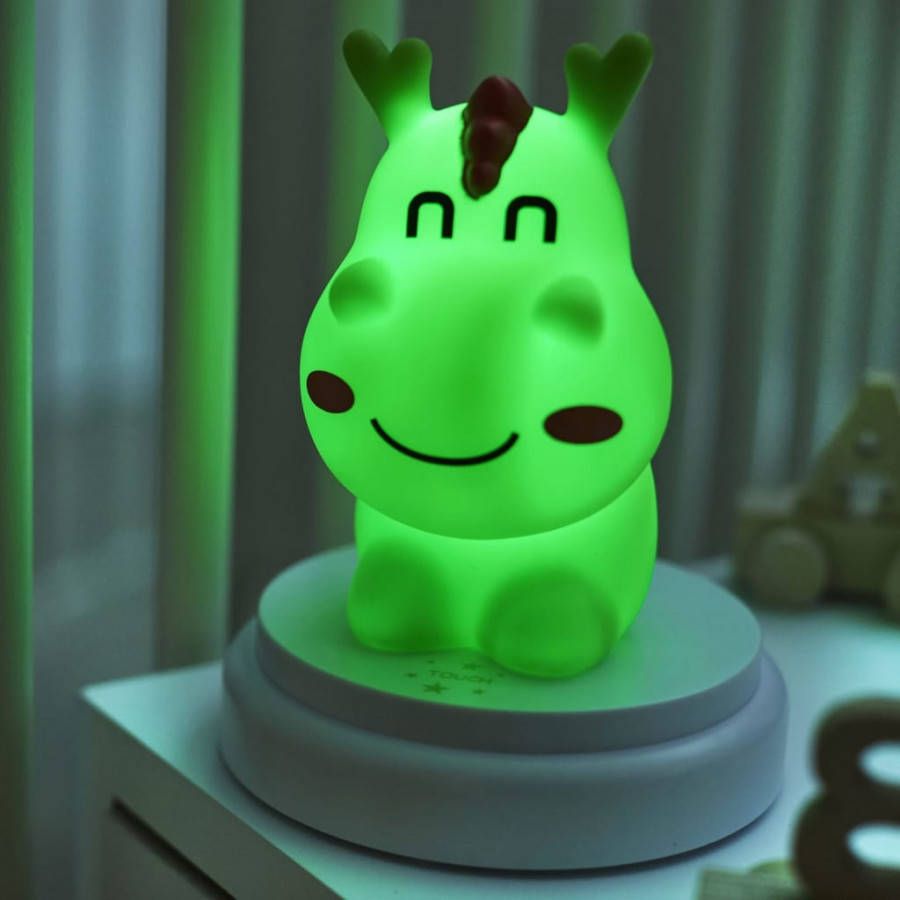 Alecto  LED Nachtlampje Dragon green Groen