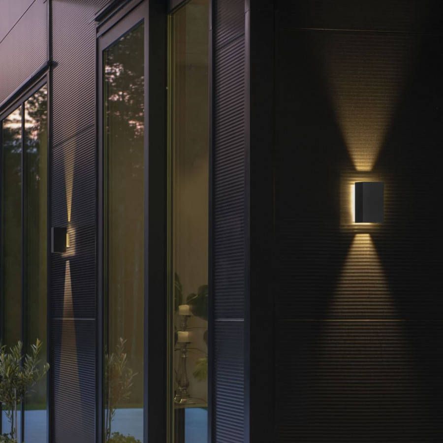 Konstsmide Wandlamp Cremona verstelbaar boven en onder LED 3x3 W